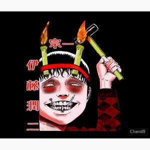 Creepy Manga Mouse Pad - Image 3