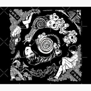 Spiral of Horror - Junji Ito Uzumaki Manga Tapestry - Image 3